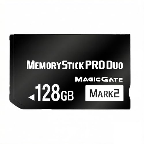 Image of 128GB Memory Stick Pro Duo MagicGate Mark2 High - Capacity Memory Card for Enhanced Storage