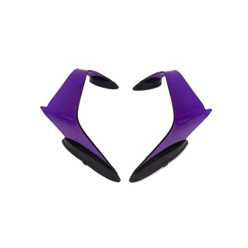 Aileron aérodynamique fixe Kawasaki ZX10R violet appui stable