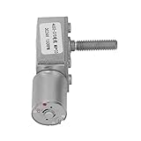 Turbo Geared Motor High Torsion, DC24V Micro Gearbox, M8x33mm Electrical Tools with Compact Design, Low Noise and Easy Installation for Window Opener, Door Opener, Small Winch (150RPM)