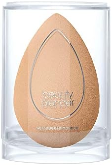 BEAUTYBLENDER Nude Makeup Sponge for a Flawless Natural Look, Perfect with Foundations, Powders & Creams