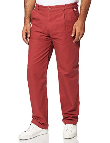 Armor Lux Men's Gabare Dress Pants, Rust, 30