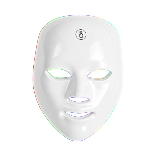 Red Light Therapy For Face，LED Facial Skin Care Mask,Red Light Ma...