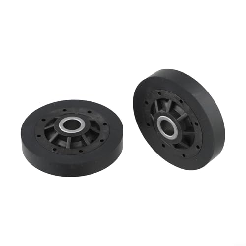 Kit de rodillos para tambor de secadora RB170002 con soporte de goma y hierro de 2.94 pulgadas 6