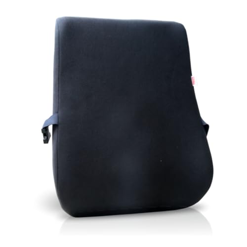 Image of Dr.Ortho Orthopaedic Back Support for Chair, Car, Sofa, Back Rest for Lumbar & Back, High Density - Long Size Backrest