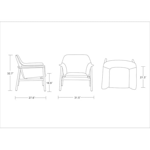 Sillón Plegable Tela Verde miniatura 3