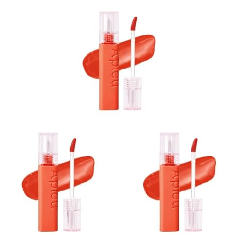 A'PIEU Pürüzsüz Görünüm Sunan Gün Boyu Kalıcı Tint A'pıeu Juicy Pang Tint (CR07 ORANGE POEM) (3 paketi)