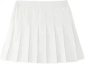 Saias de tênis femininas com shorts, saia plissada atlética para treino para crianças de 3 a 15 anos