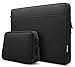 Produktbild TECOOL 14 Zoll Laptop Hülle Tasche für 14 Zoll Acer Asus Dell Lenovo Thinkpad Ideapad HP Notebook Chromebook, 15,3'' MacBook Air M2 M3 Laptoptasche Schutzhülle mit Zubehörtasche, Schwarz