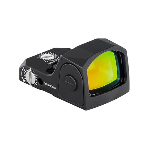 ohhunt RD-005 Red Dot Sight Compatible with RMR Footprint and Picatinny Mount Micro Reflex Sight 2 MOA Dot & 32 MOA Circle Cover