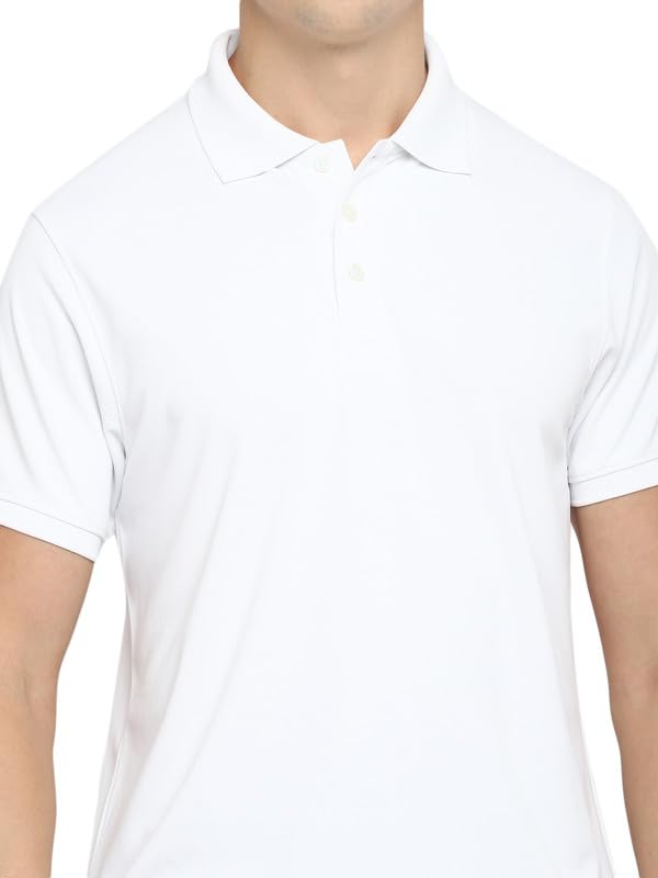 Image of Southern Alps Polo Collar T-Shirt with Moisture Wicking for Men