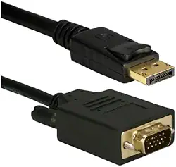 Genérico Cabo Adaptador DisplayPort para VGA Macho 1.8m