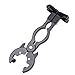 2 Pcs Uchwyt do mocowania stojaka na parasole | Metalowy zacisk do poręczy do pochodni, masztów flagowych, parasoli,Regulowane zaciski do parasoli na pokład, krzesło, biurko, dok, plażę Nasoalne