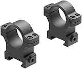 Leupold BackCountry Cross-Slot Scope Rings, 1' High with a...