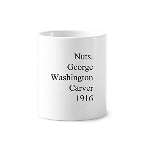Gobelet George Washington Carver en céramique blanche idée cadeau originale