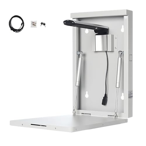 Naścienny skaner do dokumentów, 16 MP, USB, skaner dokumentów A4, 10 diod LED, składany pod kątem 90°, do nauczania, spotkań