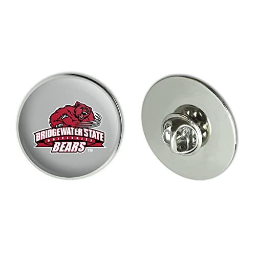 GRAPHICS & MORE Bridgewater State Bears Logo Metal 1.1" Tie Tack Hat Lapel Pin Pinback