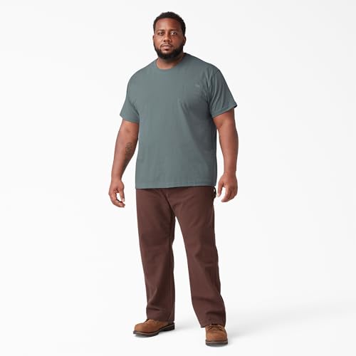 Image of Dickies Men's Heavyweight Heathered Short Sleeve Pocket T-Shirt
