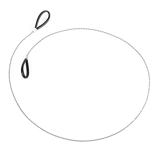 cigemay Emergency Wire, Outdoor Emergency Cable Survival Wire, Emergency Steel Wire, Flexible and Lightweight Plastic Bone for Cutting Wood Rubber