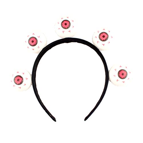 Bonito Ombro 4 pçs Halloween Eyeball Headdress Ball Head Boppers Eyeball Headband Hair Hoop Hair Acc