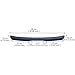 Car Spoiler for Renault Clio IV (Phase I) 2012 2013 2014 2015 2016, adds Traction at high Speed, ensuring Safer Drive and Less Gas Consumption,Black