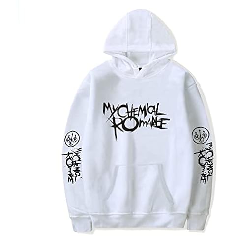 PFXXFP Unisex My Chemical Romance Hoodies Black Parade Punk Emo Rock Hooded Sweatshirts Print Pullover Long Sleeve with Pocket(XXS-4XL) Cover