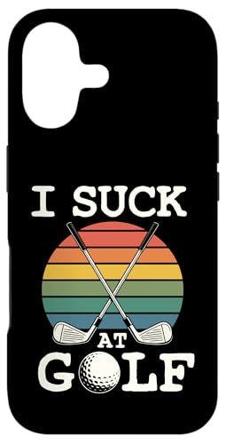 I Suck At Golf Loser Dad ȃW[N St X}zP[X iPhone 17 p
