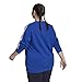 adidas Women's Essentials 3-Stripes Fleece Sweatshirt, Bold Blue/White, 3X