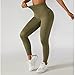 WEYI High Waist Yoga Pants, Fashionable Pure Color Workout Pants Breathable Hip Lift for Running Fitness (S)
