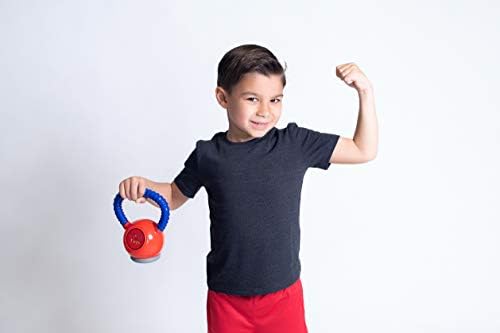 WOD Toysยฎ Kettle Kid Kettlebell Red - Safe, Durable Toy for Kids Fitness