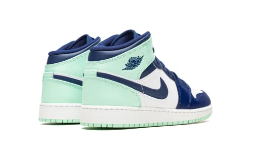 Jordan Youth Air Jordan 1 Mid GS 554725 413 Blue Mint - Size 3.5Y
