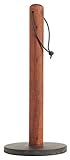 Masse in cm: H: 33 / T: 14 IB Laursen - Küchenrollenhalter, Papierrollenhalter - Akazienholz, Stein