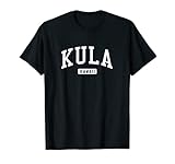 Kula Hawaii HI Vintage Athletic Sports Design T-Shirt
