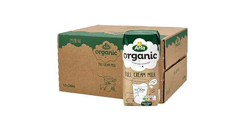 Arla Organic Full Cream UHT Milk 12x200ML - Case