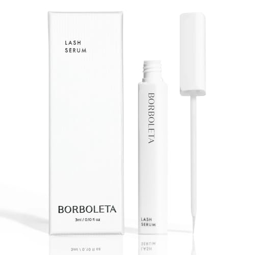 Borboleta Lash Serum, Eyelash Serum for Longer, Thicker, and Fuller Looking Natural Eyelashes