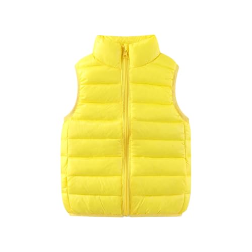 Girl Zip Up Puffer Vest Lightweight Sleeveless Down Jacket Warm Padded Winter Vests with Pockets Tween Girl Clothes