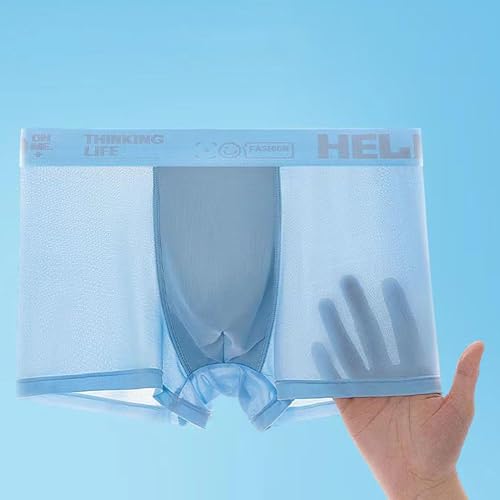 Hello Underwear for Men, Hello Ice Cooling Underwear for Men, No-Show Breathable Low Rise Workout Boxer Briefs4