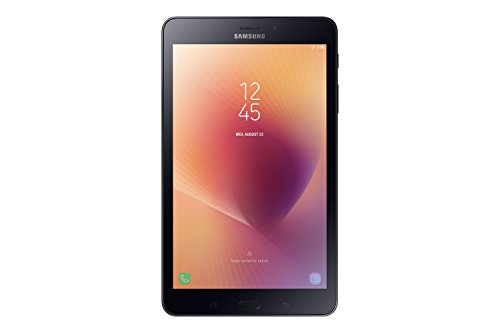 Image of Samsung Galaxy Tab A 2017 SM-T385NZKAINS Tablet (8 inch, 16GB, Wi-Fi + 4G LTE + Voice Calling), Black