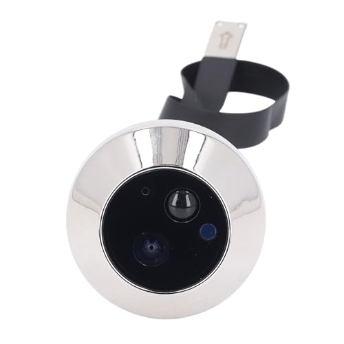 VBESTLIFE Timbre con Vídeo WiFi para Apartamento, Cámara de Mirilla con Pantalla LCD de 4,3, 3MP 1080P, Visión Nocturna, Detección de Movimiento, Visor de Puerta Digital con Vista de 160°