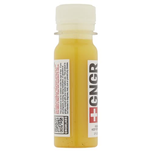 +GNGR Digestive Aid Organic Ginger Shots with Ginger Juice, Turmeric & Black Pepper, 2 fl oz (Pack of 12) - Thumbnail 6