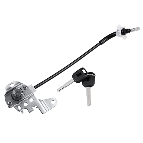 X AUTOHAUX 1 Set Front Left Side Door Lock Cylinder Cable with 2 Keys for Honda Civic 4-Door 2006-2011 72185-SNA-A01 by X AUTOHAUX - Used condition - CA$22.63