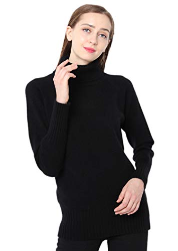 Turtleneck Sweater Womens Winter Thick Wool Tops Loose Oversize Pullover Female Knitted Jumpers3