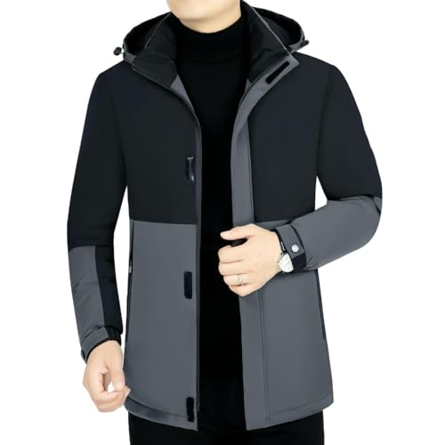 Veste matelassée d'hiver homme épaisse aux finitions soignées et durables