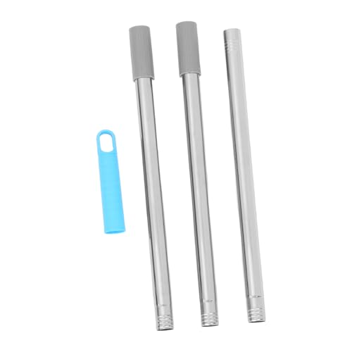 SHERCHPRY 1.2m Varilla Para Trapeador Comercial Mango De Acero Inoxidable Limpieza