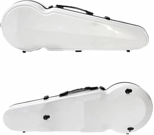 カーボンファイバー製 軽量 ビオラケース 収納ケース 15-17 インチ ビオラケース ビオラハードケース ダブルショルダーストラップ付き 温度計内蔵 、ユニバーサルビオラケース 圧力や摩耗に強く防湿性があり 空輸できます (C)