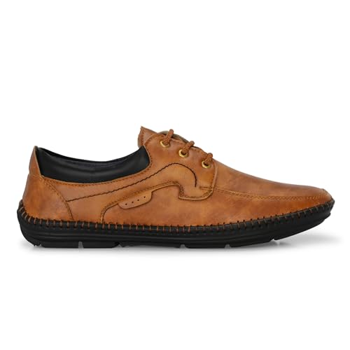 Image of Rising Wolf Men's Formal Shoes - Elegant & Easy-Wear Design with Cushioned Insole, Polished Finish, and Durable Sole | Ideal for Office, Business Meetings, Weddings & Daily Formal Wear