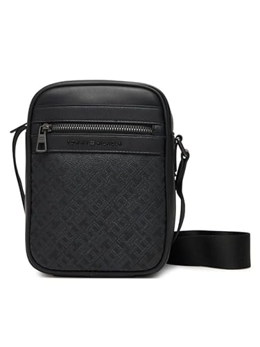 Sac reporter Tommy Hilfiger TH Monogram Mini noir en taille unique pour homme