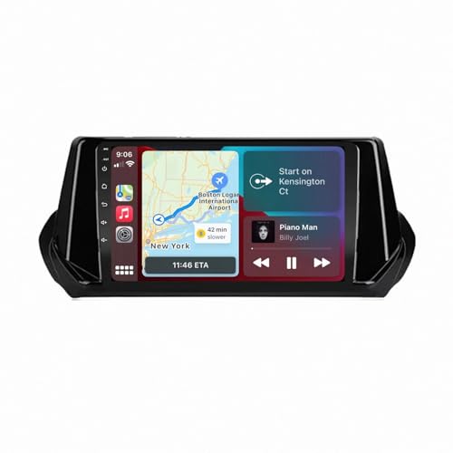 Autoradio para Peugeot 2008 con pantalla táctil fluida y GPS para viajar sin perder el rumbo