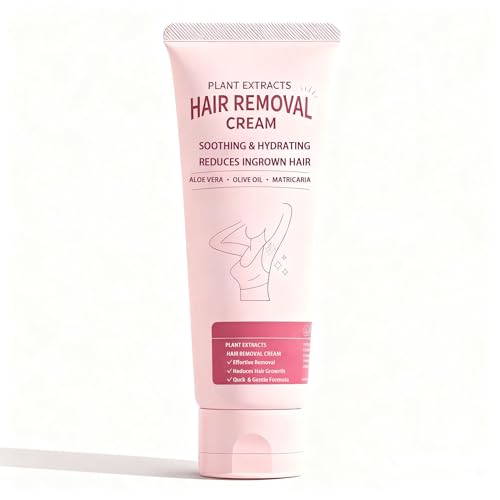 3.5OZ Full Body Hair Removal Cream for women on Arms, Legs, Underarm, Bikini with Aloe, Ceramides,Camellia, Bisabolol | Soothing, Gentle, Fresh Scent, No Dark Spots, Sensitive Skin