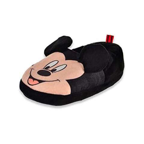 Josmo Kids Boy's Mickey Slipper (Toddler/Little Kid) Black 11-12 Little Kid Cover
