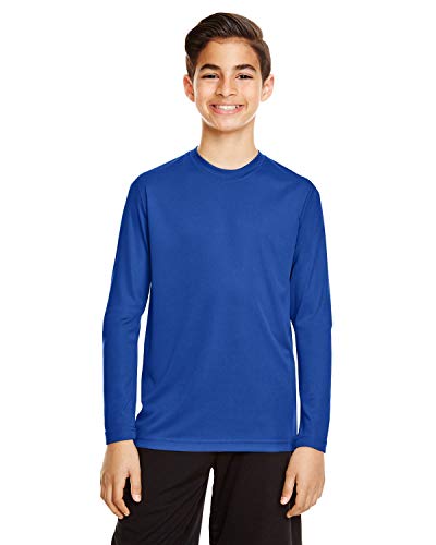 Team 365 Youth Zone Performance Long-Sleeve T-Shirt XS SPORT ROYAL